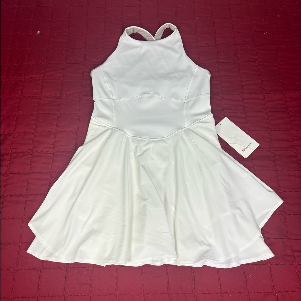 lululemon athletica Halter White Mini Dress